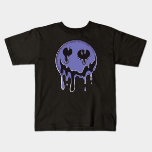 Droopy Smiley Face // Trippy Smile Kids T-Shirt